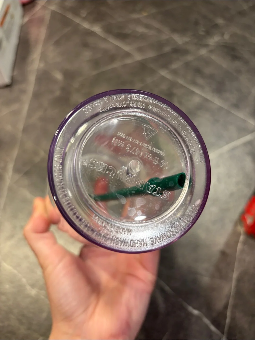 Starbucks dog cup